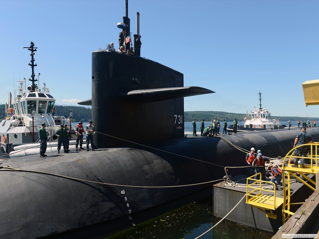 USS Alabama (SSBN-731) Gold Crew returneing home-3