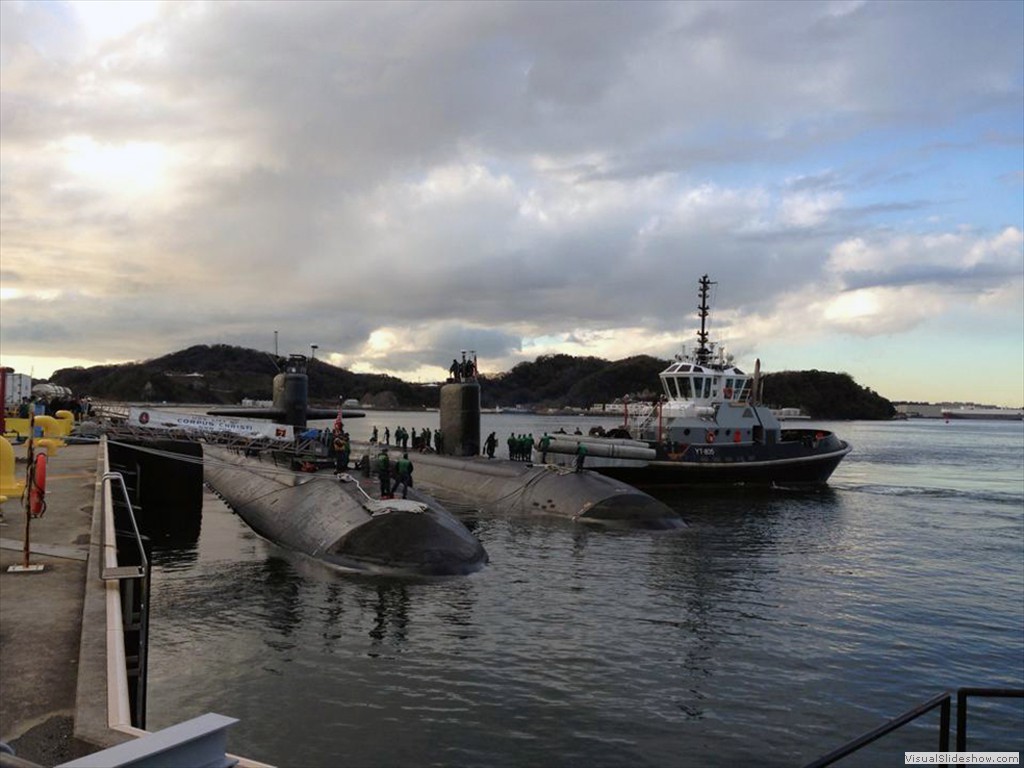 USS City of Corpus Christi and (SSN-705) and USS Tucson (SSN-770)