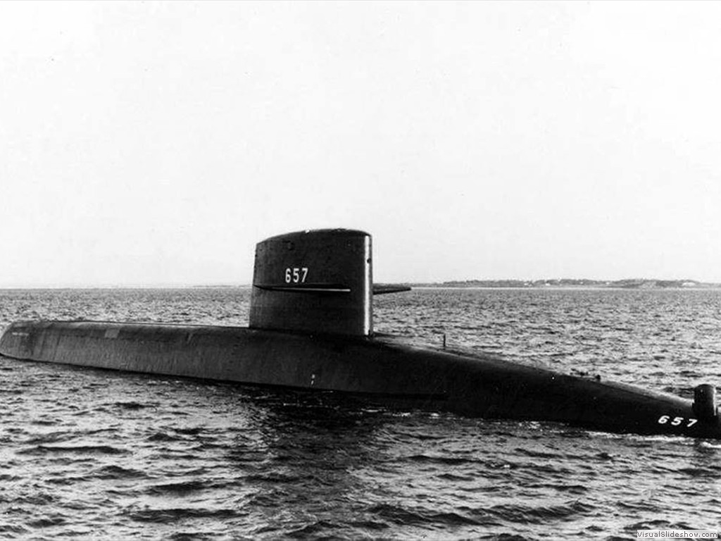 USS Francis Scott Key (SSBN-657) 1966.