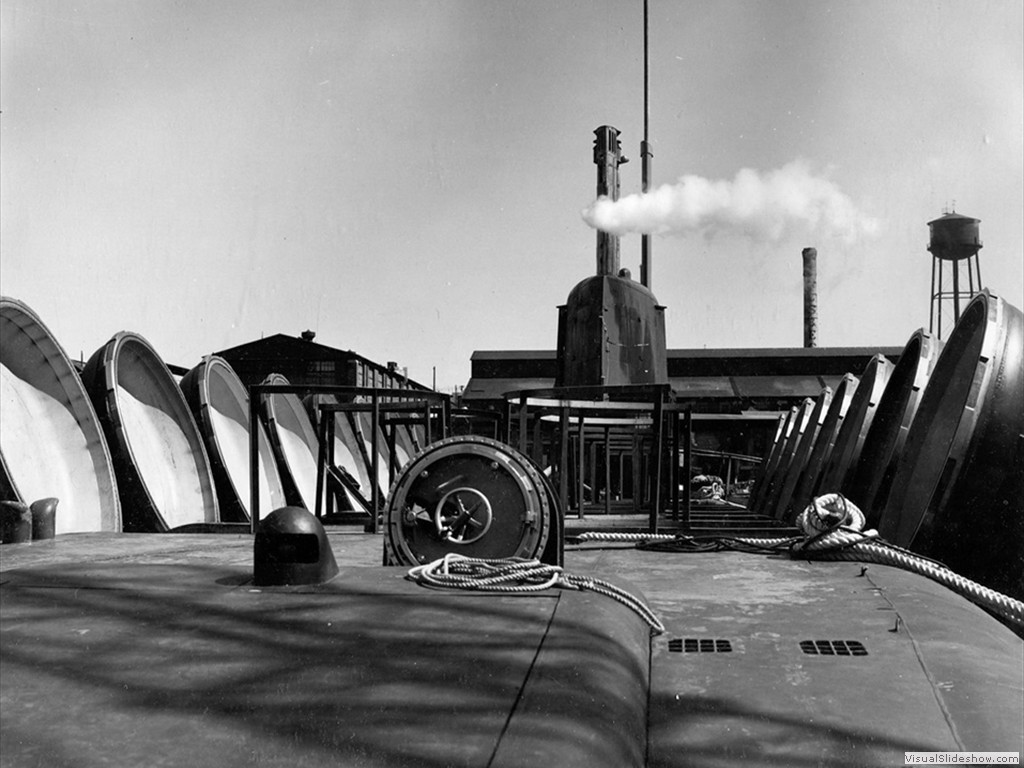 USS George Washington (SSBN-598) sometime during 1959