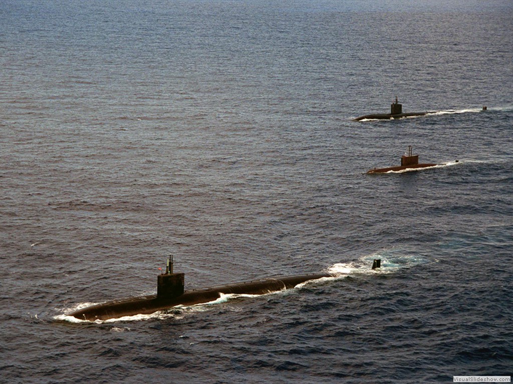 USS Pasadena  (SSN-752) ROK Ship  Lee Jong Moo (SS-66)  Columbus (SSN-762)