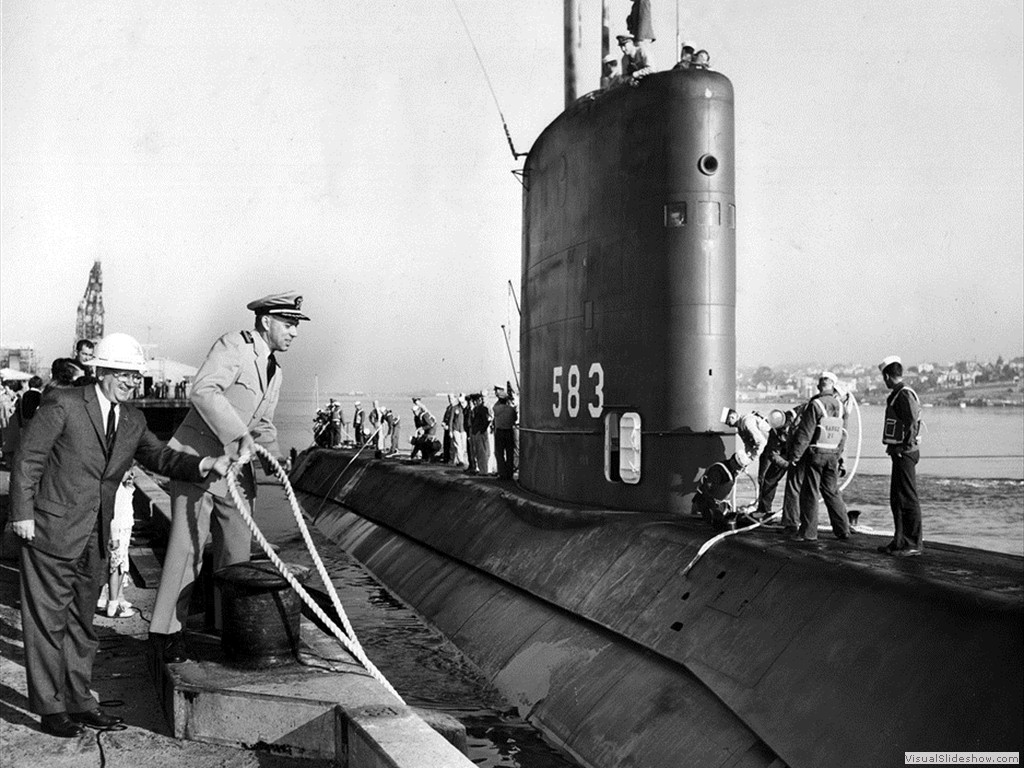 USS Sargo (SSN-583) 1958.