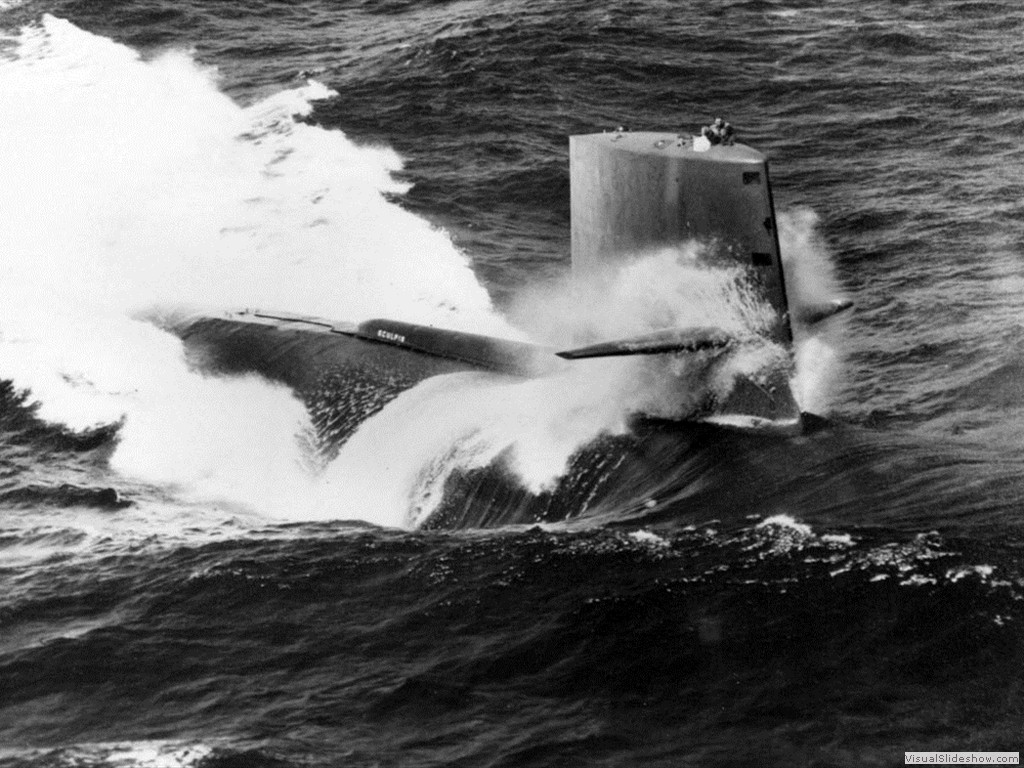 USS Sculpin (SSN-590) Golf of Mexico September 1961