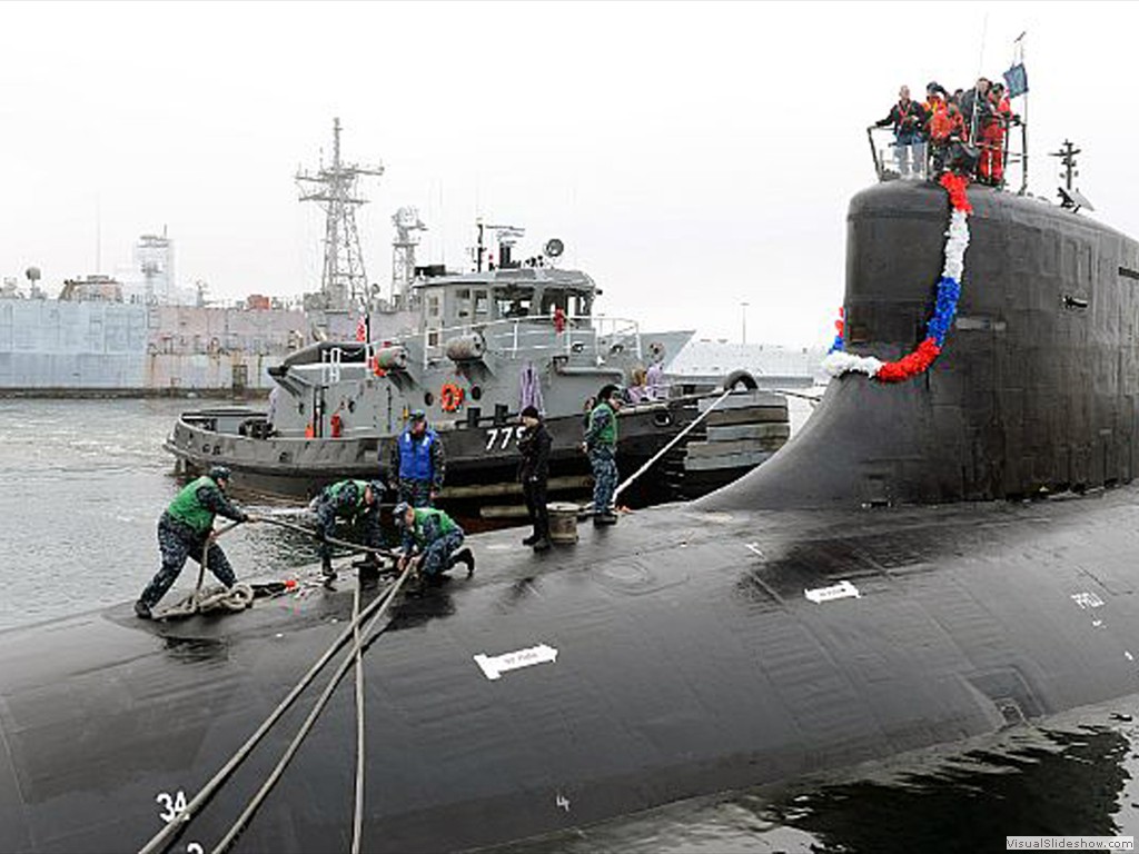 USS Seawolf (SSN-21) returns to homeport at Bremerton, Wash (2)