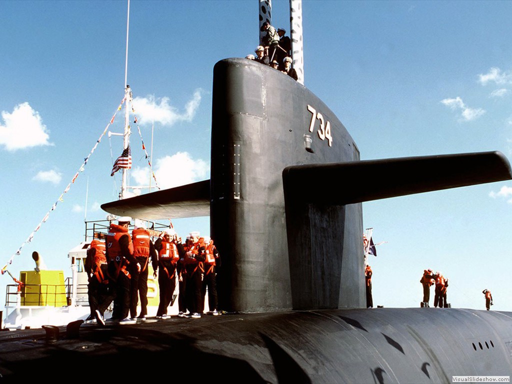 USS Tennessee (SSBN-734) 1989.